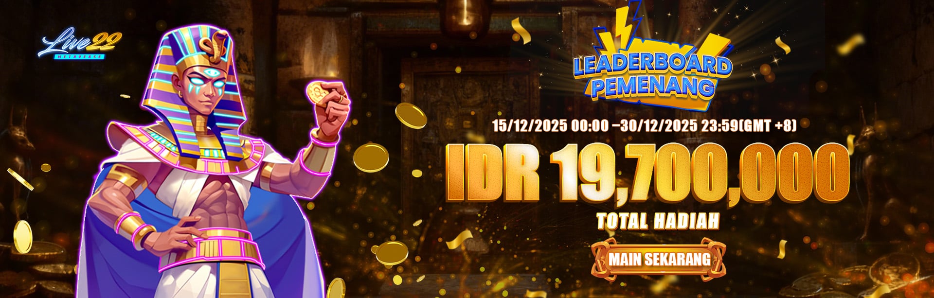 LIVE22 - LEADERBOARD PEMENANG